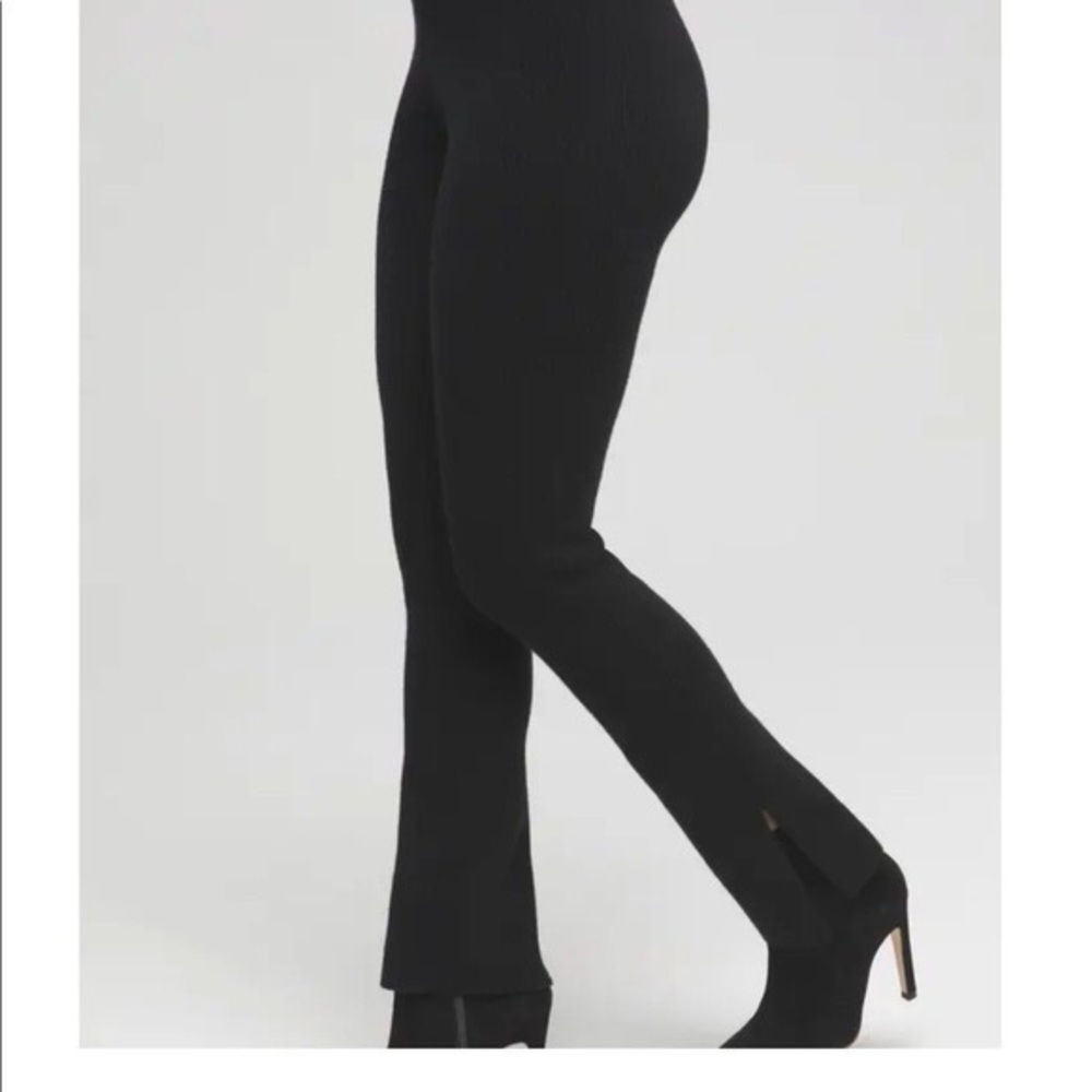 NTW Good American Double Rib Knit Pants